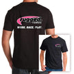 Rugged Radios CLASSIC PINK T-Shirt - Black XXXL