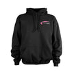 Rugged Radios PINK Pullover Hoodie - Black LG