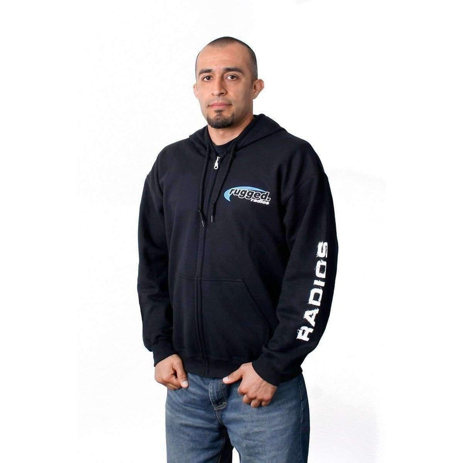 Rugged Radios Zip-Up Hoodie XXXL