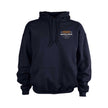 Rugged Radios VINTAGE RACE Pullover Hoodie - Navy Blue Medium