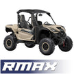 Yamaha Wolverine RMAX Complete Communication Kit with Rocker Switch Bluetooth Intercom and 2-Way Radio 696 PLUS Remote Head / G1 GMRS
