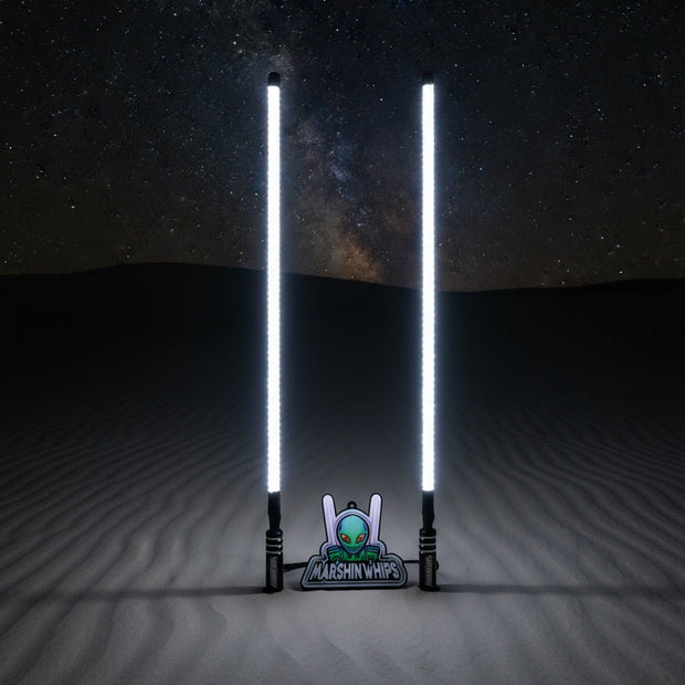 V2 Black Out LED Whip Set: The Ultimate Stealth