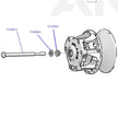 XP1000 / XP900 Titanium Primary Clutch Bolt Kit : M14x1.5X215mm 7518412 - RPM SXS