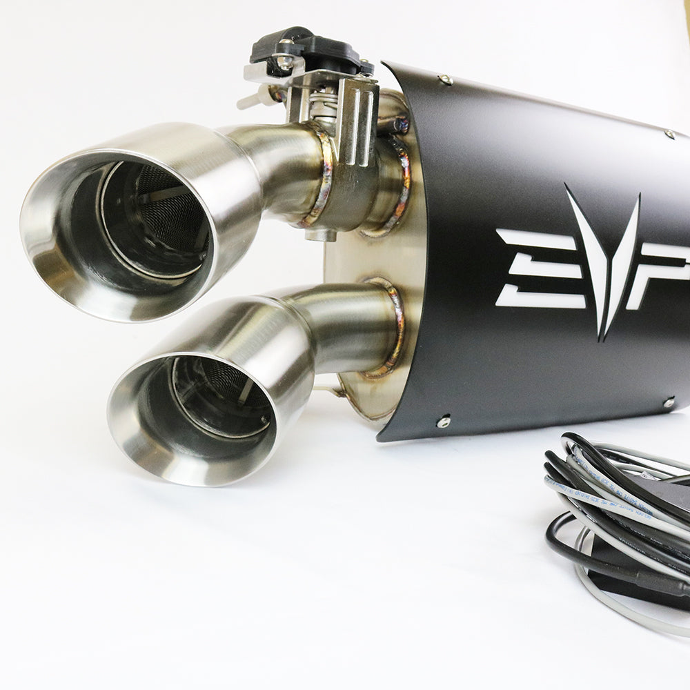 XP Turbo Captain's Choice electric cut-out exhaust